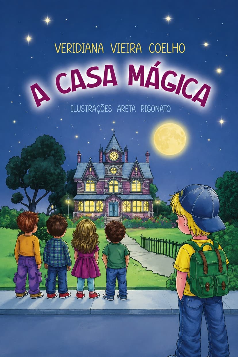 Capa do livro A Casa Mágica