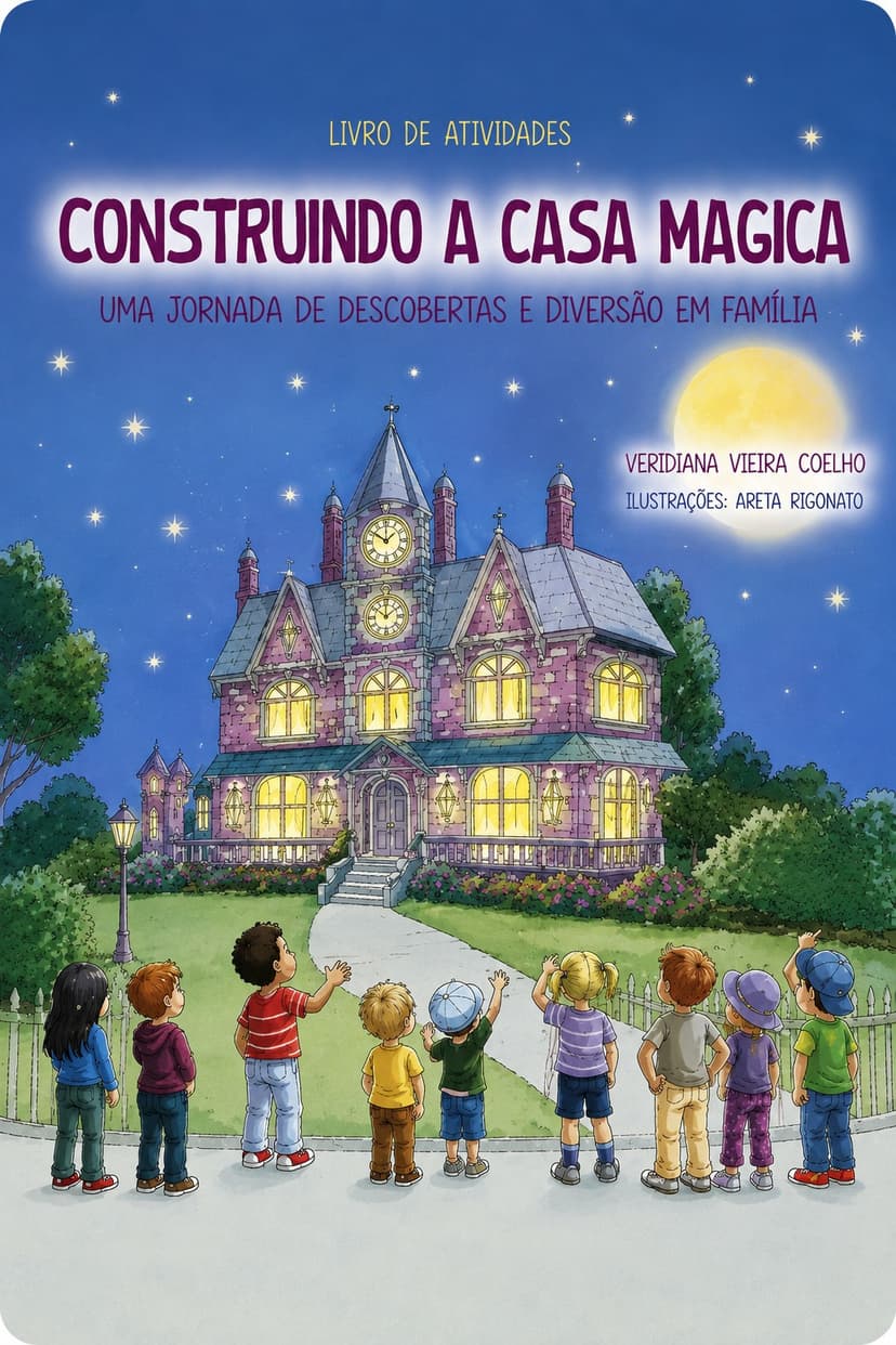 Capa do livro Construindo a Casa Mágica